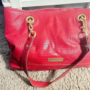 red purse